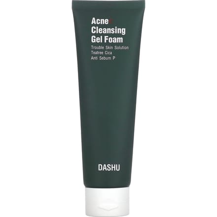 Dashu, Gel moussant nettoyant anti-acné, 120 ml (4,05 onces liquides) gray