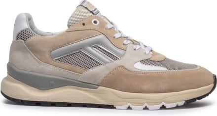 Floris Van Bommel Sfm-10154 De Treener Sneakers - Leer - Heren - Beige - Maat 43⅓
