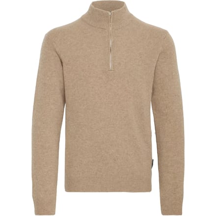 Halflange wolachtige trui met rits Casual Friday Karl