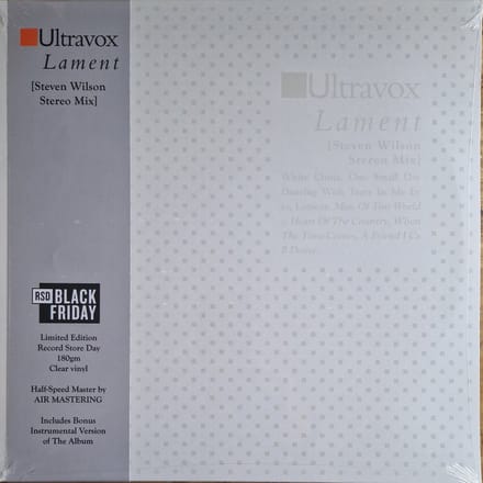 Lament (Steven Wilson Stereo Mix) - Ultravox