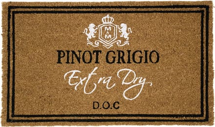 deurmat kokos wijn pinot grigio 75cm