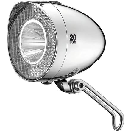 XLC Retro CL-F20 Koplamp Fiets – LED – Inlcusief batterijen – 20 Lux