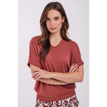 DIDI Dames Pullover Stella Barn red maat 34/36