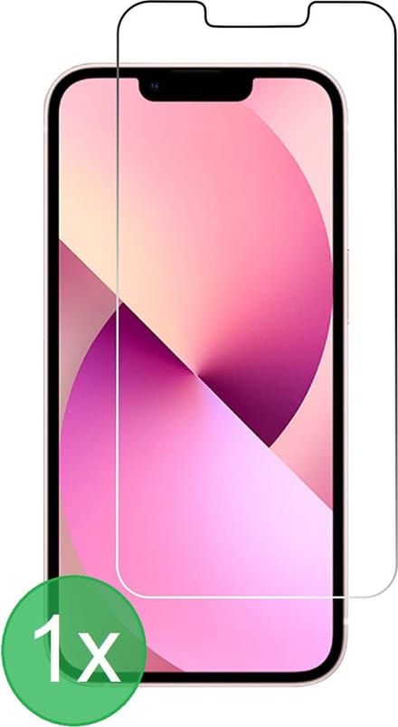 1x Screenprotector Geschikt Voor: iPhone 13 Pro Max - 1x Screenprotector - screen protector - glas - bescherm - beschermglas