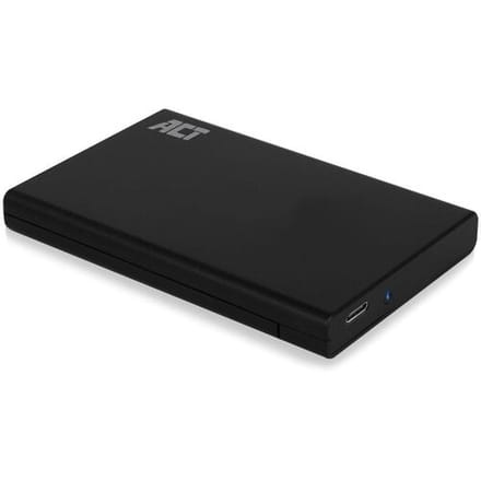 ACT 2.5" SATA hard drive behuizing, schroefloos, USB-C 3.2 Gen2 AC1225