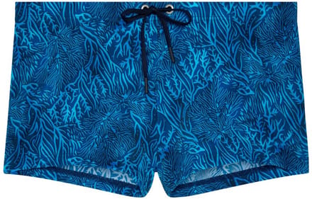 HOM - Panarea Swim Shorts - Blue Print - mannen - S