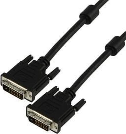 HQ, DVI-D Dual Link Aansluitkabel, 1.8m