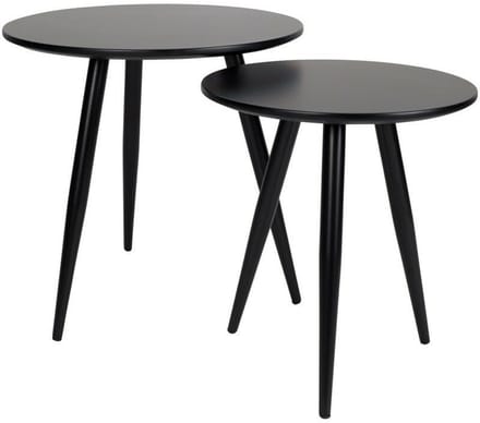 Puur - Dals bijzettafel set zwart