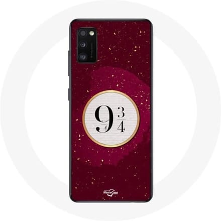Coque - Harry Potter - Samsung Galaxy A41 - Souple - Rouge - Voie 9 3 4