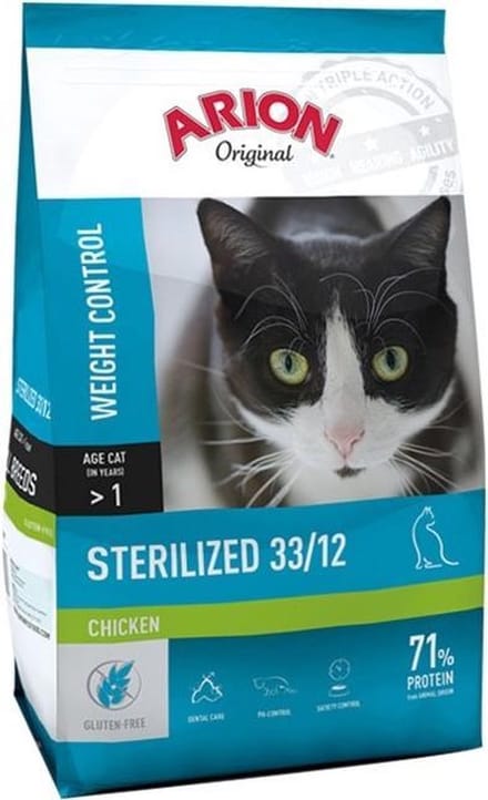 Kattenvoer  2 kg | Arion Original Sterilized Chicken