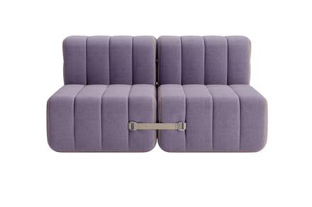 Ambivalenz Curt - Set van 4 - bv. Flexibele 2-zitter - Dama 0039 (lila)