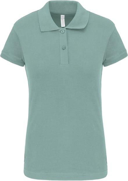 Kariban Piquépolo korte mouwen dames K240 - Sage - L