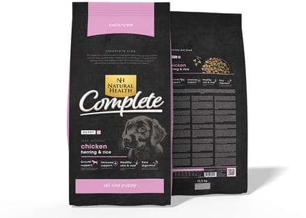 Natural Health Droogvoer NH Dog Basic Five Puppy - 12,5 KG