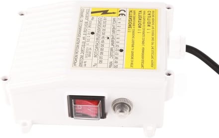 Pomp Controlekast - Dompelpomp Schakelaar - Waterpomp Besturen - Ingebouwde Thermische Beveiliging - 1100W - Grijs