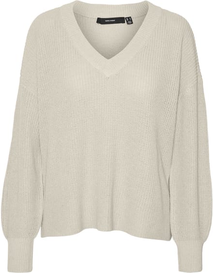 VERO MODA - VMZIA LS V-NECK PULLOVER BOO - Dames - Gebreide truien