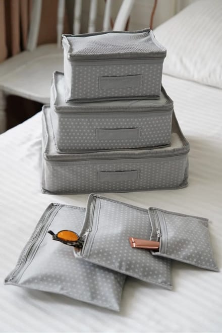 Packing Cubes - Koffer Organizer Set - Bagage Organizers - Backpack Organizer - Koffer Organisers - 6 Delig