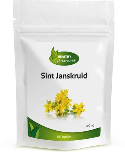 Healthy Vitamins Sint Janskruid - 100 Capsules - 300 mg