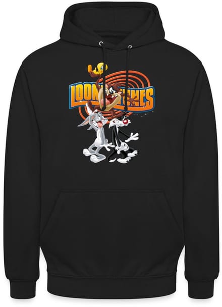 Looney Tunes Bugs Taz Tweety Sylvester Hoodie Unisex
