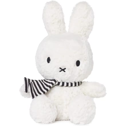 Nijntje zittend met Sjaal - Knuffel - 23 cm - Wit