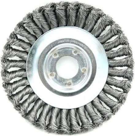 Staalborstel voor benzine, elektrische bosmaaier 152 x 25,4 mm