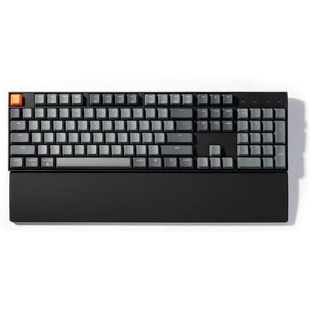 Keychron Silicone Palmrest K10 series / C2 series - Polssteun - Zwart