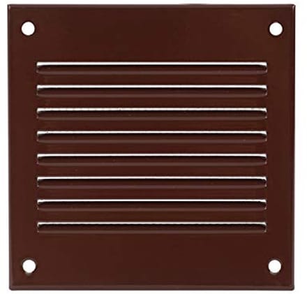 Ventilatie rooster 100mm x 100mm met insectenbescherming
