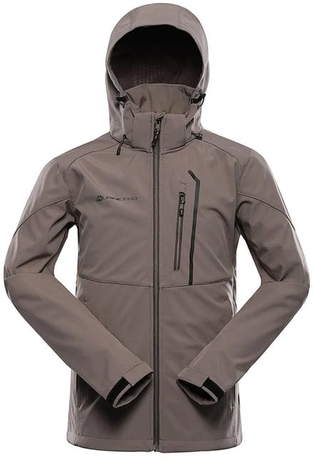 Alpine Pro Hoor 2 Softshelljack Bruin,Grijs S Man