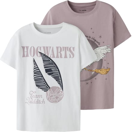 NAME IT - TKFTHONA HARRYPOTTER 2P SS TOP NOOS WAB - Meisjes - T-shirts