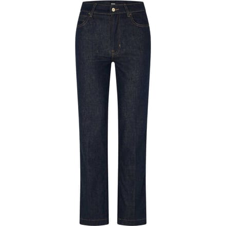 Boss ADA HR-jeans met rechte pijpen voor dames (Blauw)