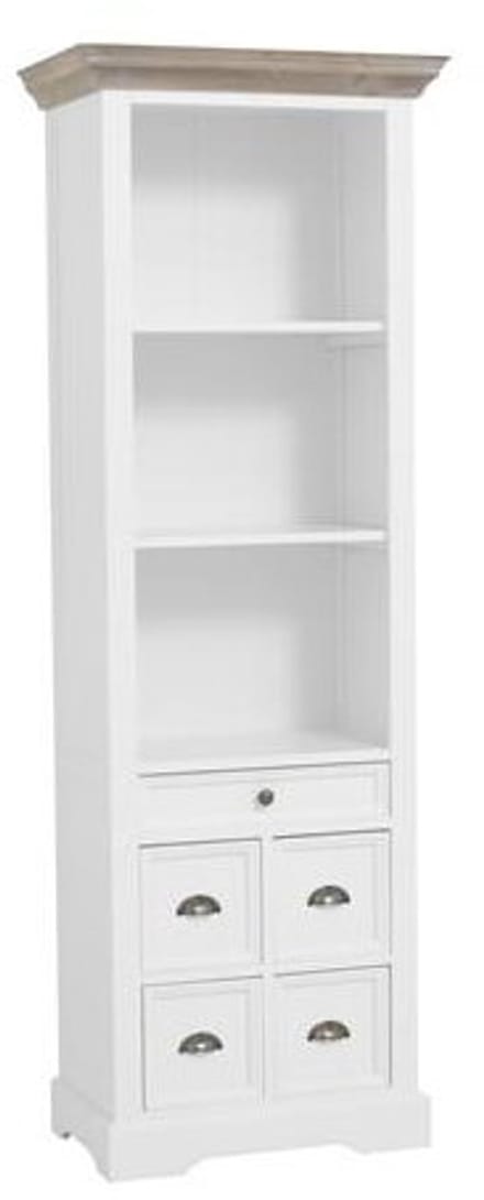 Tower Living - Fleur boekenkast - 66 cm - wit