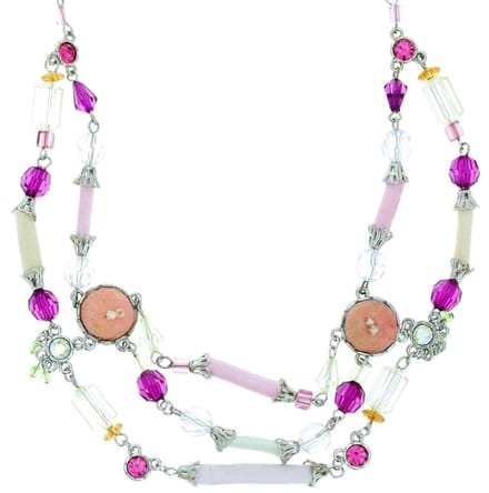 Behave - Multi-color ketting met diverse hangers - Speelse en kleurrijke mode-accessoire