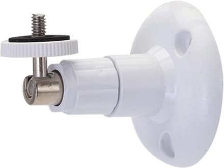 Zelfklevende muurbeugel - Camera houder - Veiligheid bewaken - 360 graden draaibaar - 95 x 68 cm - Wit