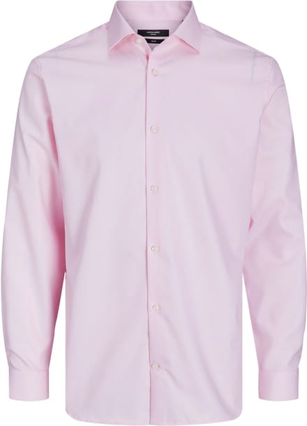 Jack & Jones Overhemd Jprblaparker Shirt L/s Noos 12227385 Pink Nectar Mannen Maat - L