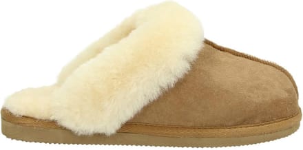 Shepherd Jessica Dames Pantoffels - Chestnut - Maat 41