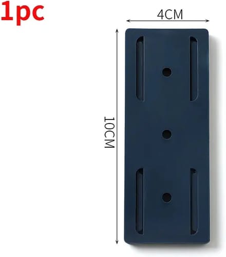 Muurstrip - Zelfklevend - Zwart - 2 stuks - Contactdoos - Ophangstrip - Wandstrip - Organizer