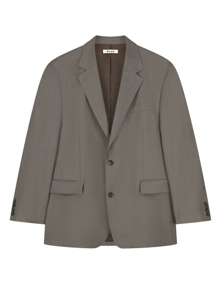 Olaf Wool Blazer Jas Bruin M260509
