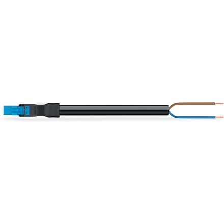 Vooraf Geassembleerde Aansluitkabel 2x1.5mm² Blauw 3M - 891-8382/266-301