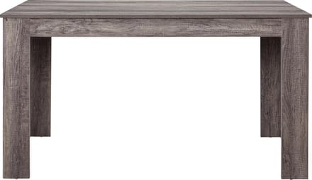 Eettafel Nora 140x90x77 cm eikenkleurig antiek