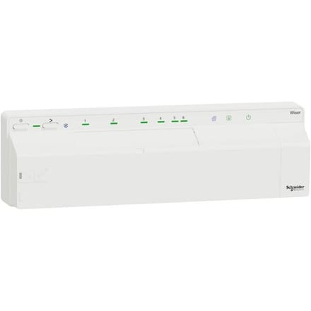 Schneider Electric Wiser CCTFR6600 Verdeelbord voor vloerverwarming CCTFR6600