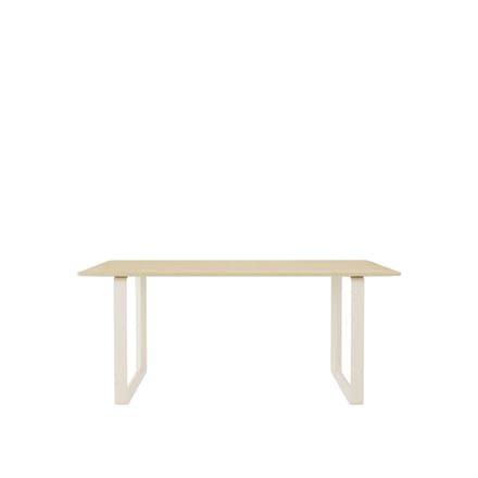 Muuto 70/70 Tafel - S - sand - eiken massief
