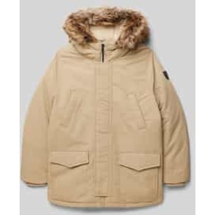 Parka met klepzakken