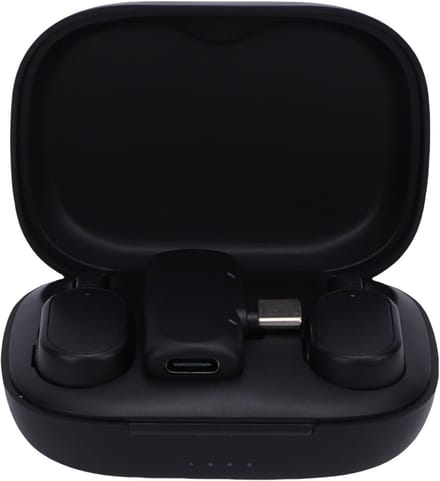 Draadloze Microfoon Set - Dubbele Opname Apparatuur - Professionele Geluidsopname - AI Ruisonderdrukking - 50 Meter Bereik - Zwart