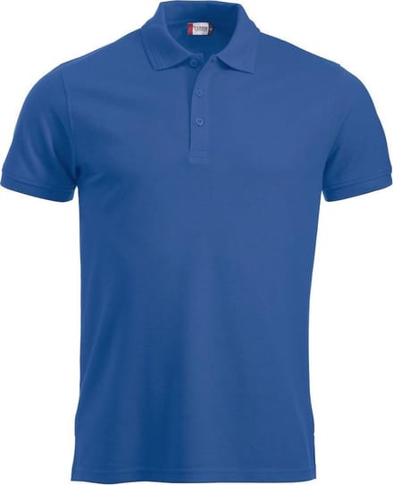Clique Manhattan Heren Polo Kobalt maat L