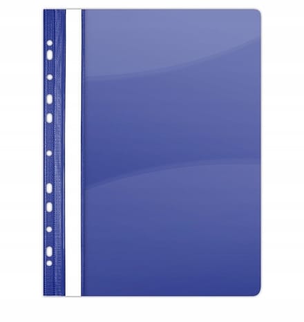 Donau PVC Ringkaart A4 Hard, Insteek, Marineblauw, 1 Stuk