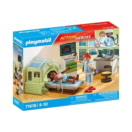 Playmobil Action Heroes MRI-Scanner met PatiÃ«nt Speelset