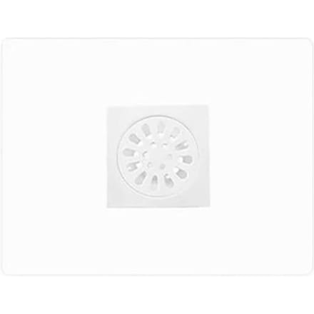 Afvoerputje Deksel Siliconen Vloerafvoer Ontgeurende Mat Toilet Vloerafvoer Pad Badkamer Anti Geur Riolering Ontgeurder Vloerafvoer Deksel wit