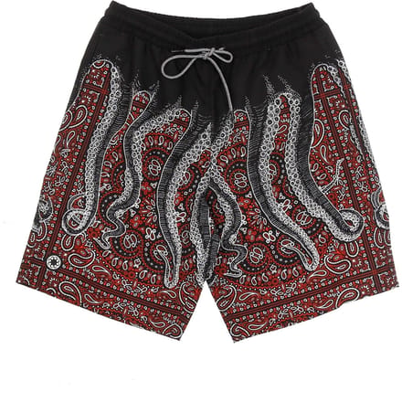 Bermuda heren kostuum bandana boardshort zwart