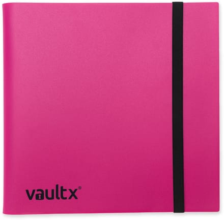 Vault X 12-Pocket Strap Binder - Verzamelmap - 480 Kaarten/Roze