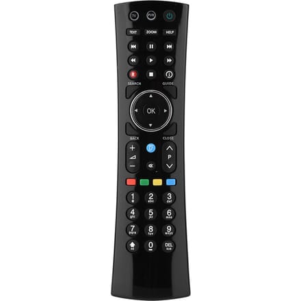 Télécommande de remplacement pour téléviseur HUMAX black