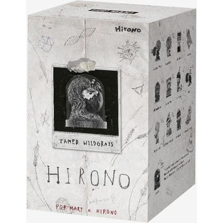 POP MART Hirono Tamed Wildgrass Serie Figuren Blind Box white